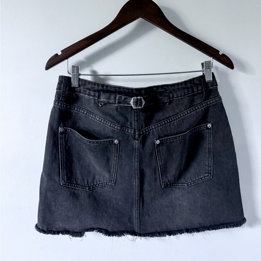 We The Free Button Fly Denim Skirt - Picture 4 of 7